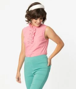 Smak Parlour Pink Coffee Break Blouse Sale