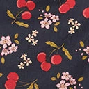 Factory X (Princess Highway) Sale Navy & French Cherry Print Mini Skirt