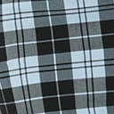 Unique Vintage Light Blue & Black Plaid Lydia Wiggle Dress