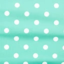 Sale Unique Vintage Plus Size Seafoam & White Polka Dots Candy Sailor Blouse