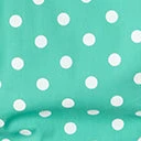 Unique Vintage Seafoam & White Polka Dots Candy Sailor Blouse