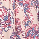 Sale Unique Vintage Plus Size Pink Paisley Print Buttercup Maxi Dress