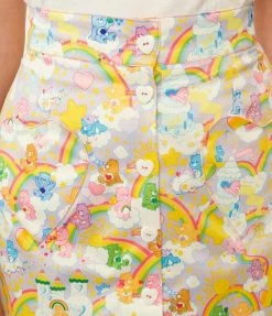 Care Bears X Unique Vintage Kingdom Of Caring Print Mini Skirt