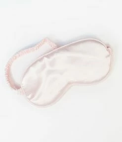 Faire (AN Wholesale) Light Pink Silk Eye Sleep Mask
