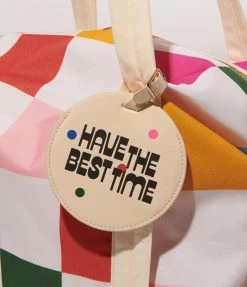 Ban.do Bachelorette Have The Best Time Round Luggage Tag