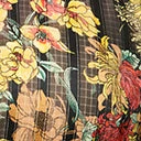 Unique Vintage Plus Size Black & Yellow Floral Print Sweet Escape Maxi Dress Sale