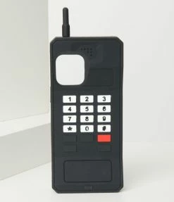 Unique Vintage Black Retro Mobile IPhone 12 Case Sale