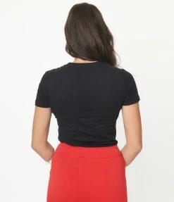 Sale Unique Vintage Stop Sign Hater Fitted Graphic Tee