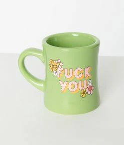 Talking Out Of Turn Accessories F You Diner Coffee Mug