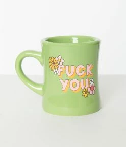 Talking Out Of Turn Accessories F You Diner Coffee Mug