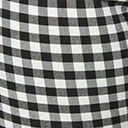 Unique Vintage Plus Size Black & White Gingham Bermuda Shorts