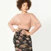 LUMIERE Apricot Blush Sparkle Dolman Top Sale