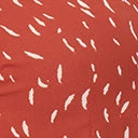 The Clothing Company Brick Red & Cream Abstract Spot Midi Dress Sale