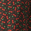 Tulip.B Sale Black & Cherry Print Swing Skirt