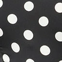 Lulumari Sale Black & White Polka Dot One Shoulder Jumpsuit