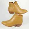Cavort Int'l Inc (NYLA Shoes) Boots Sand Tan Leatherette Winona Ankle Booties
