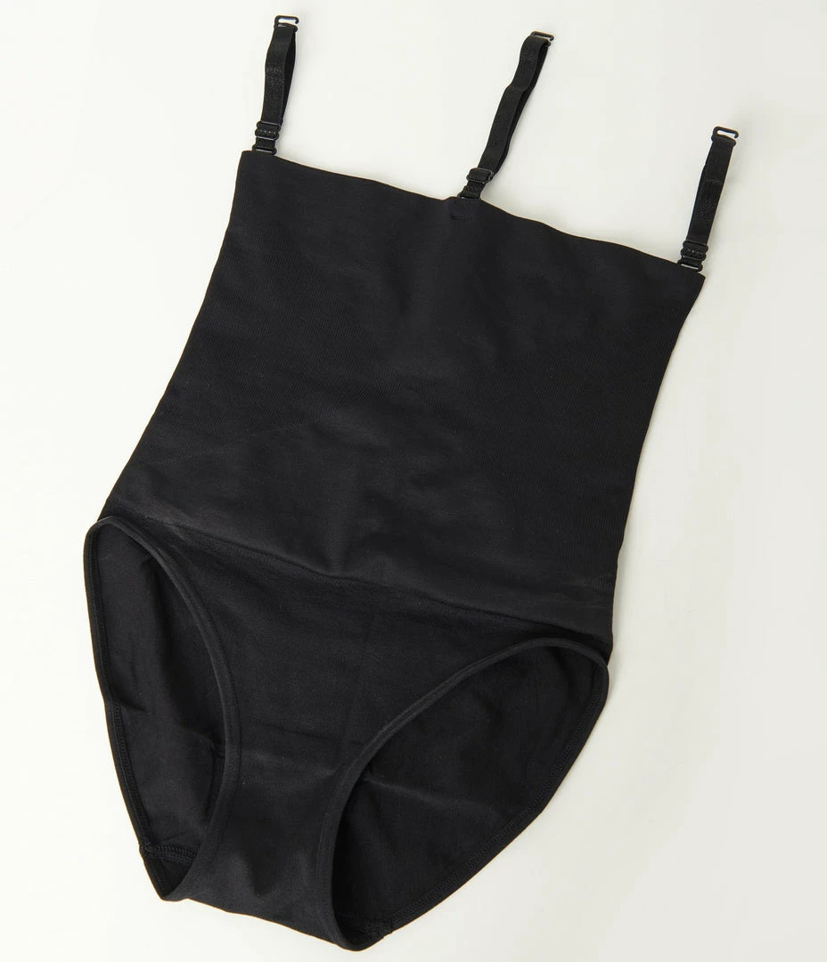 Unique Vintage 1950s Black Shapewear Briefs Lingerie & Shapewear