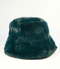 Q2 Emerald Plush Bucket Hat