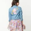 Care Bears XÃ‚Â Unique Vintage 1950s Wish With Your Heart Jean Jacket Fan Flair