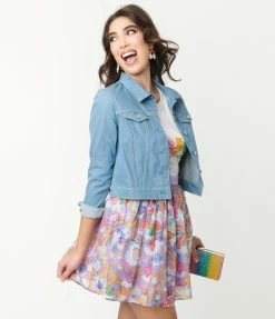 Care Bears XÃ‚Â Unique Vintage 1950s Wish With Your Heart Jean Jacket Fan Flair