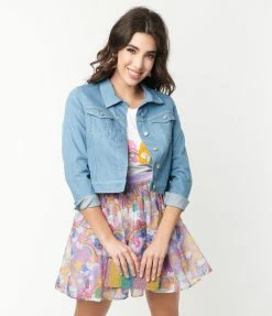 Care Bears XÃ‚Â Unique Vintage 1950s Wish With Your Heart Jean Jacket Fan Flair