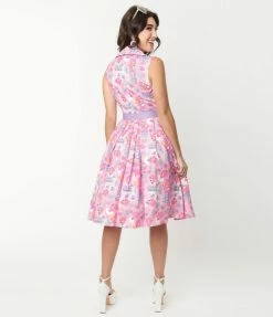 Care Bears X Unique Vintage Care Bears Forever Edith Swing Dress Fan Flair