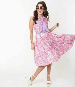 Care Bears X Unique Vintage Care Bears Forever Edith Swing Dress Fan Flair