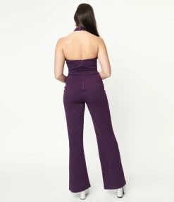 Sale Smak Parlour Purple & Pink Glamour Goddess Jumpsuit