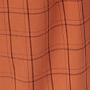 Unique Vintage Plus Size Orange Windowpane Thelma Suspender Pants Sale