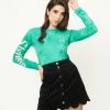 Fan Flair Cakeworthy Slytherin Tie Dye Long Sleeve Tee