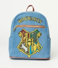 Cakeworthy Hogwarts Denim Mini Backpack