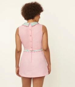Polly Pocket X Unique Vintage 1950s Pink Hide & Seek Skort