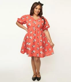 Cakeworthy Plus Size Minnie Mouse Babydoll Dress