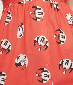 Cakeworthy Minnie Mouse Babydoll Dress Fan Flair