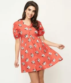 Cakeworthy Minnie Mouse Babydoll Dress Fan Flair