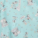 Cakeworthy Plus Size 1950s Mickey & Friends Comic Suspender Flare Skirt Fan Flair