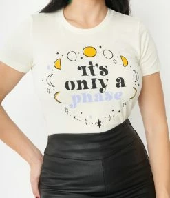 Unique Vintage Only A Phase Womens Graphic Tee