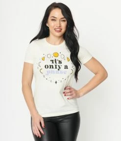Unique Vintage Only A Phase Womens Graphic Tee