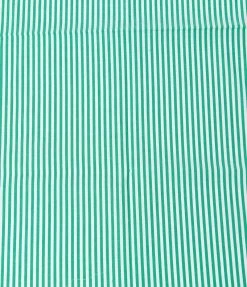 Hair Accessories Unique Vintage Green & White Stripe Hair Scarf