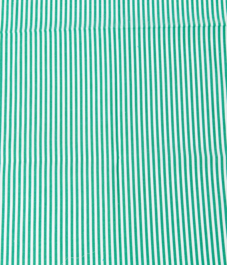 Hair Accessories Unique Vintage Green & White Stripe Hair Scarf