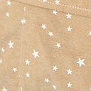 Smak Parlour Plus Size Tan & White Stars Flare Jumpsuit Rompers & Jumpsuits