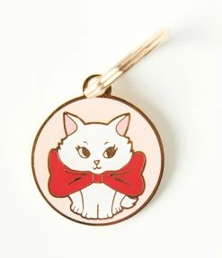 Erstwilder Kitten Bow Pet Collar Enamel Charm Jewelry