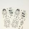 Tattly Sale Frida Kahlo Tattoo Flash Sheets