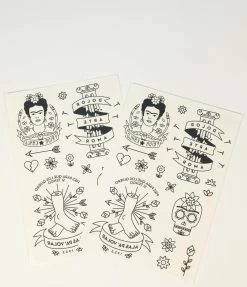 Tattly Sale Frida Kahlo Tattoo Flash Sheets