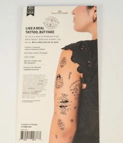 Tattly Sale Frida Kahlo Tattoo Flash Sheets