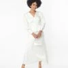 SHEEN Clothing Ltd Ivory Long Sleeve Blouse & Midi Skirt Bridal Set Wedding