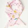 Unique Vintage Pink & Fairytale Print Hair Scarf Hair Accessories