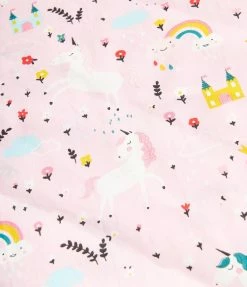 Unique Vintage Pink & Fairytale Print Hair Scarf Hair Accessories