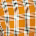 Unique Vintage Orange Plaid Belted Crop Pants Sale