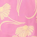 Fan Flair Smiley® X Unique Vintage Pink Smiley® Daisy Ruffle Shorts